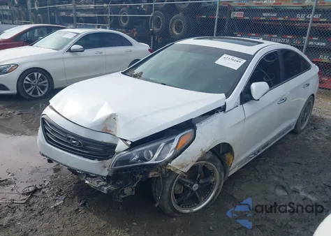 2017 Hyundai Sonata Sport из США, поврежденный, VIN 5NPE34AF5HH442889